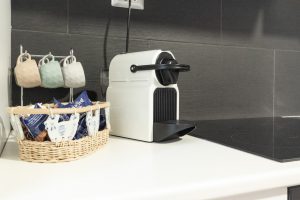 casa Venusia macchina del caffè cialde Cagliari Holidays